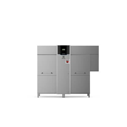 Bulaşık Yıkama çoklu-durulamalı Konveyörlü Bulaşık Mak,Enerji Tas.Cihazlı,elektr,150s/s,sağdan>sola
