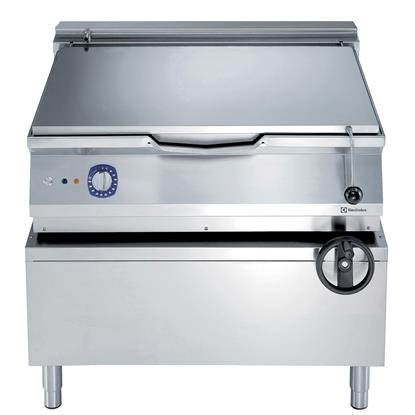 Modüler Pişirme Ekipmanları 900XP Elektrikli Devrilir Tava-80Lt, Duomat Taban - 800mm